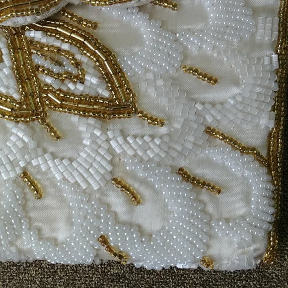 Vintage, Beaded envelope clutch - Picture 2 of 11